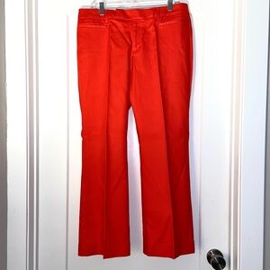 GAP Women's Tomato Red Flare Pants